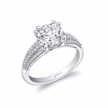 Engagement ring #LC10035 - Coast Charisma Collection - Coast Diamond ...