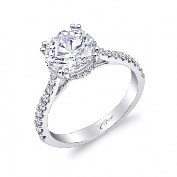 Engagement ring #LC5466A - Coast Charisma Collection - Coast Diamond ...