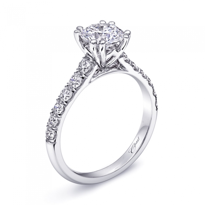 Engagement ring #LS10136 - Coast Charisma Collection - Coast Diamond ...