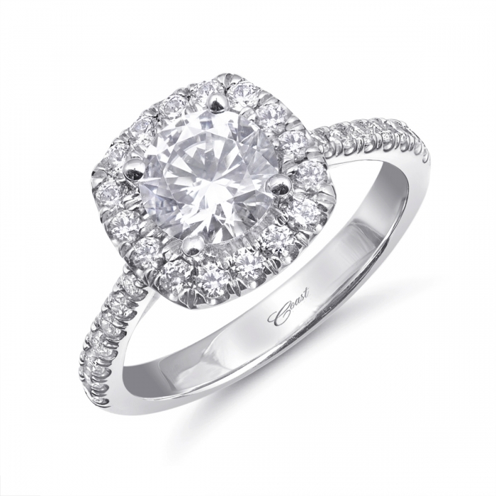 Engagement ring #LC10420 - Coast Charisma Collection - Coast Diamond ...